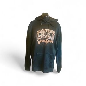 Cozy Season Black Hoodie